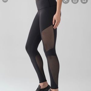 Lululemon mesh leggings size 4